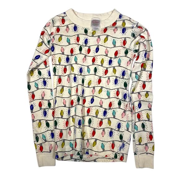 Hanna Andersson Christmas Light Size 10 Pajama Top - Picture 1 of 3